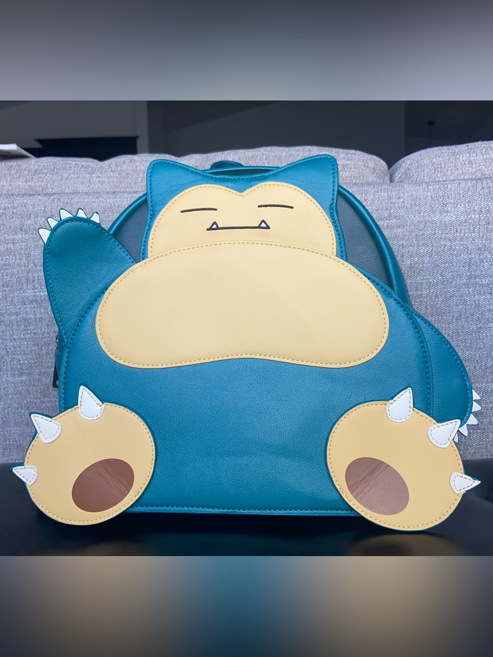 Loungefly x Pokémon Snorlax Teal and Cream Mini Backpack— GREAT CONDITION! RARE!